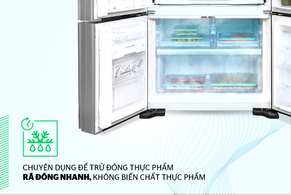 Bật mí nguyên tắc an toàn bảo quản thức ăn trên ngăn đông trong tủ lạnh cùng SUNHOUSE 3