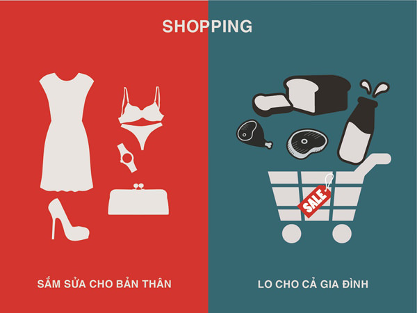 Sự khác biệt của phụ nữ trước và sau khi kết hôn 5