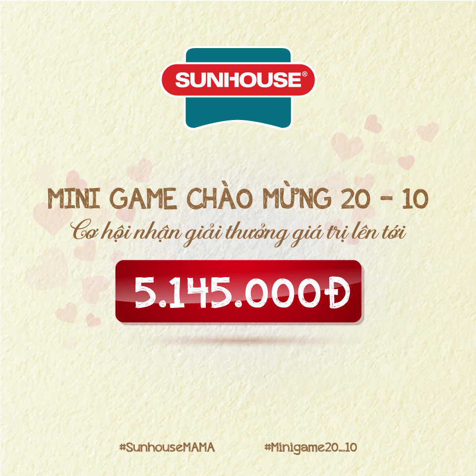 Mini game SUNHOUSE GROUP nhân ngày phụ nữ việt nam 20 tháng 10