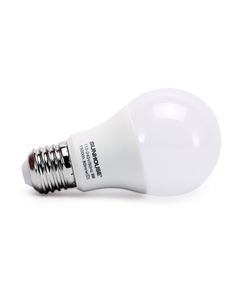Bộ đèn LED thân nhôm SHE-LEDA60AL-A8W (trắng) 1