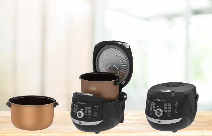 Nồi cơm điện tử 1.8L SUNHOUSE SHD8911