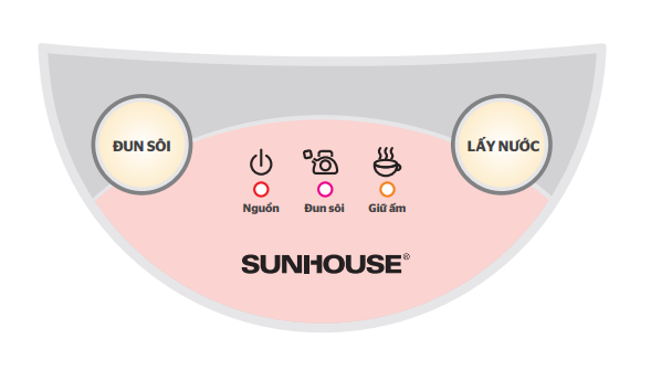 THÔNG BÁO THAY ĐỔI THIẾT KẾ MẶT ĐIỀU KHIỂN SẢN PHẨM BÌNH THỦY ĐIỆN SUNHOUSE SHD1534 2