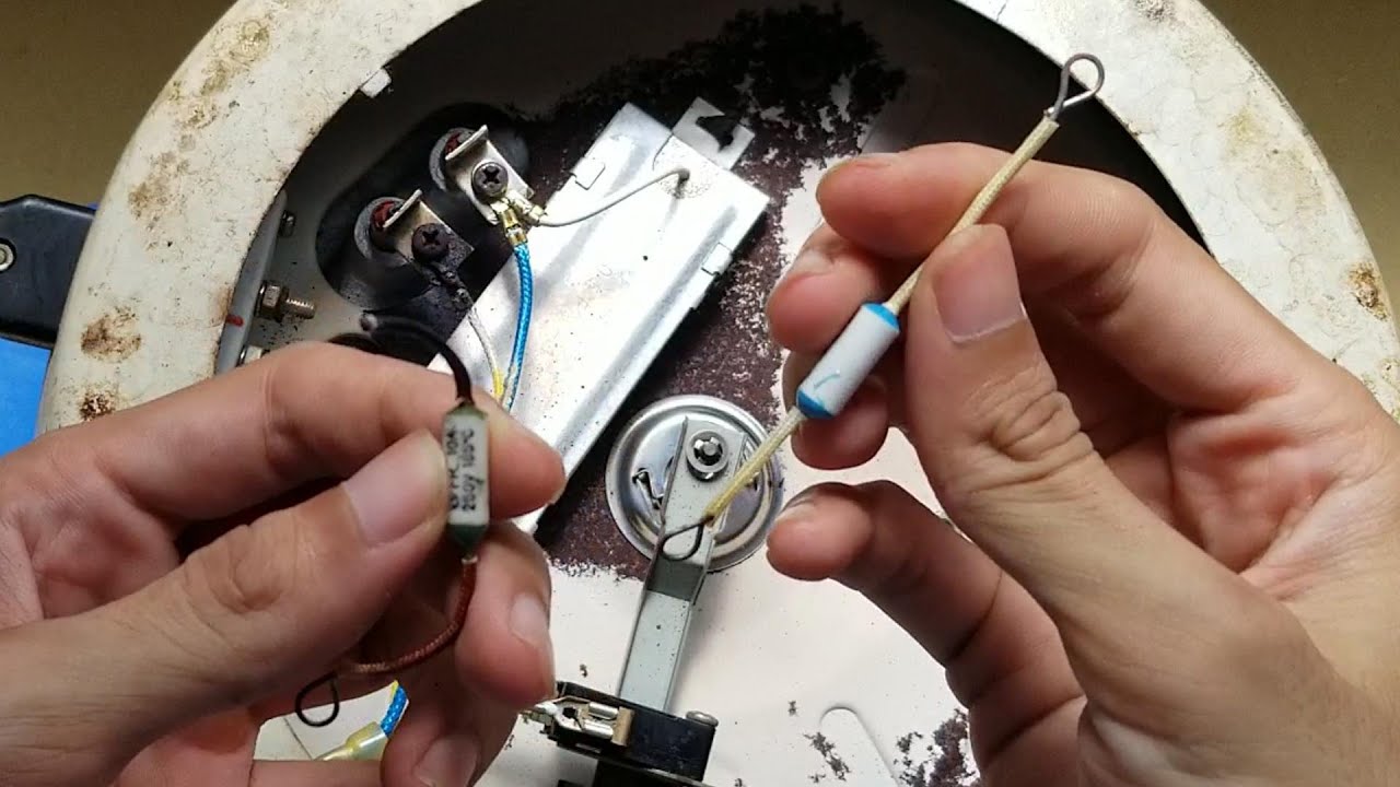 Cầu chì bị cháy là một trong những nguyên nhân khiến mâm nhiệt không nóng