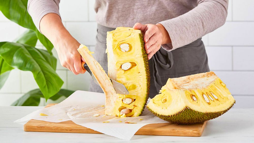 Tách mít tươi loại bỏ hạt và xơ mít