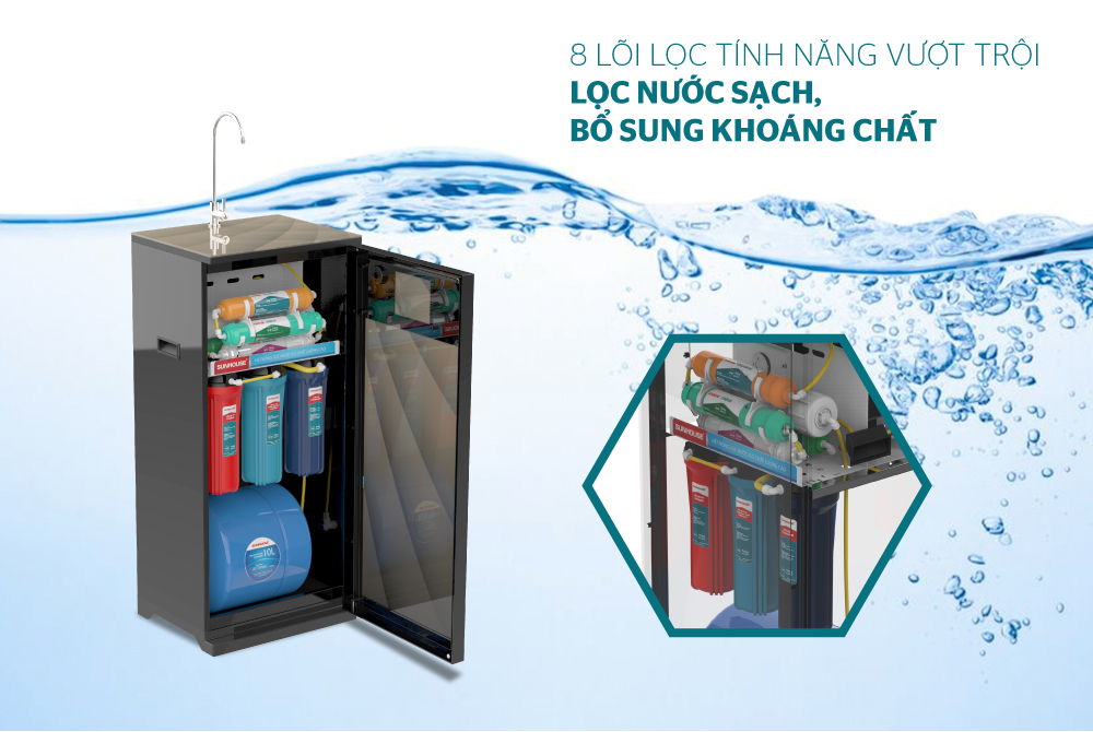 8 lõi lọc đa dạng