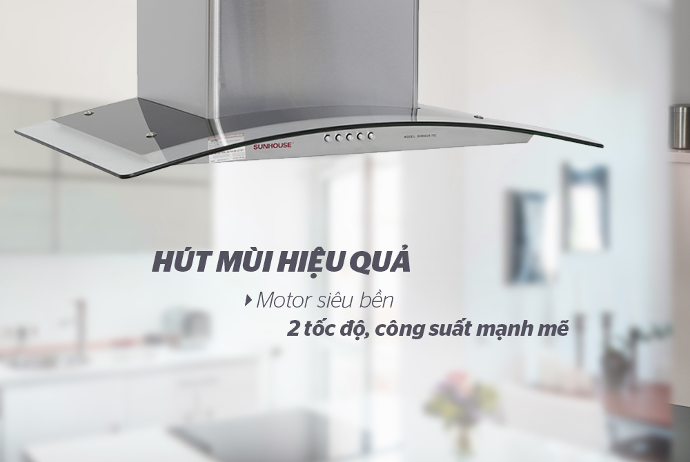 MÁY HÚT MÙI KÍNH CONG SUNHOUSE SHB6629-70C 4