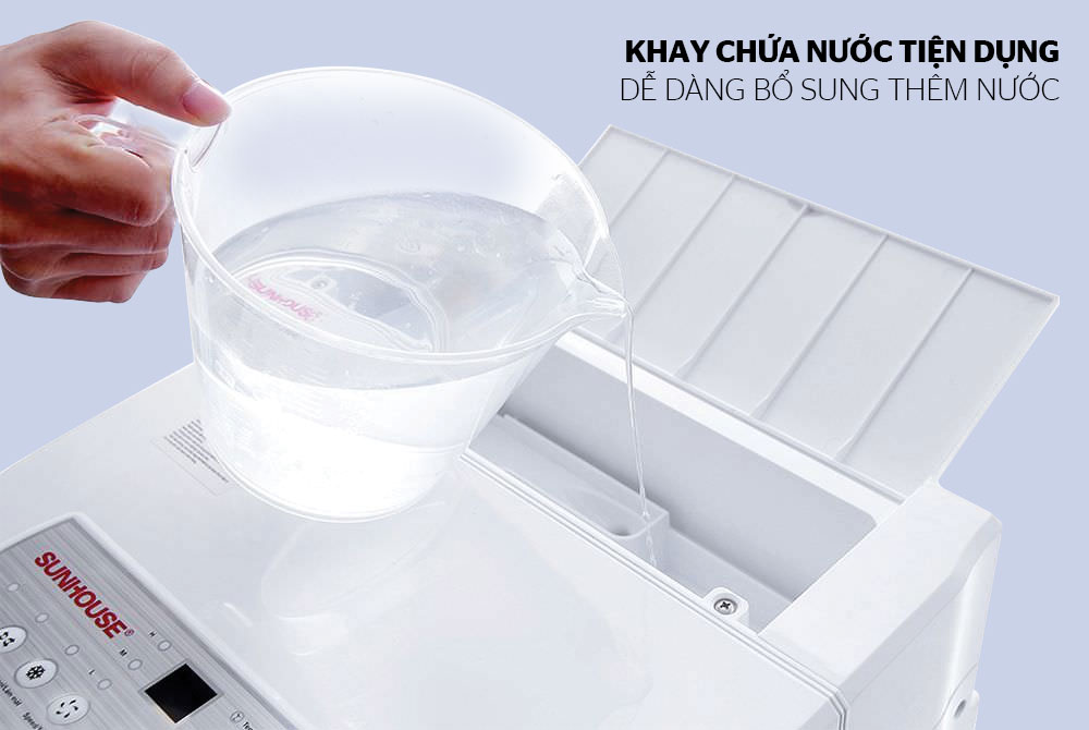 khay chứa nước tiện dụng dễ dàng thêm nước