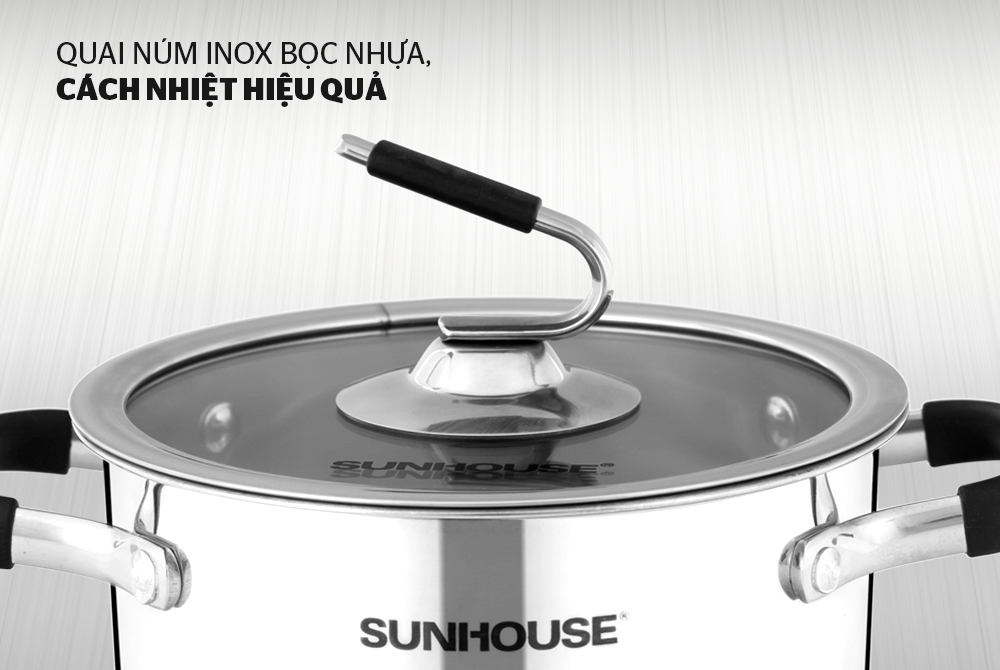 Nồi inox 3 đáy SUNHOUSE SHG24316 004