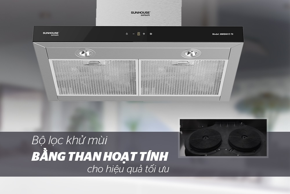 Máy khửu mùi bằng than hoạt tính