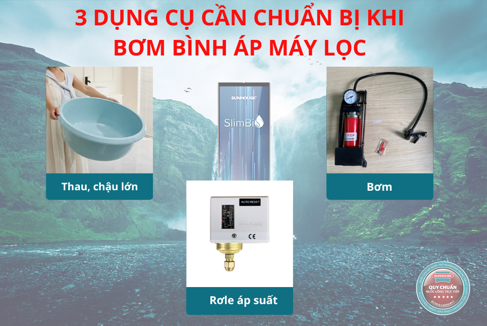 Các dụng cụ bơm khí