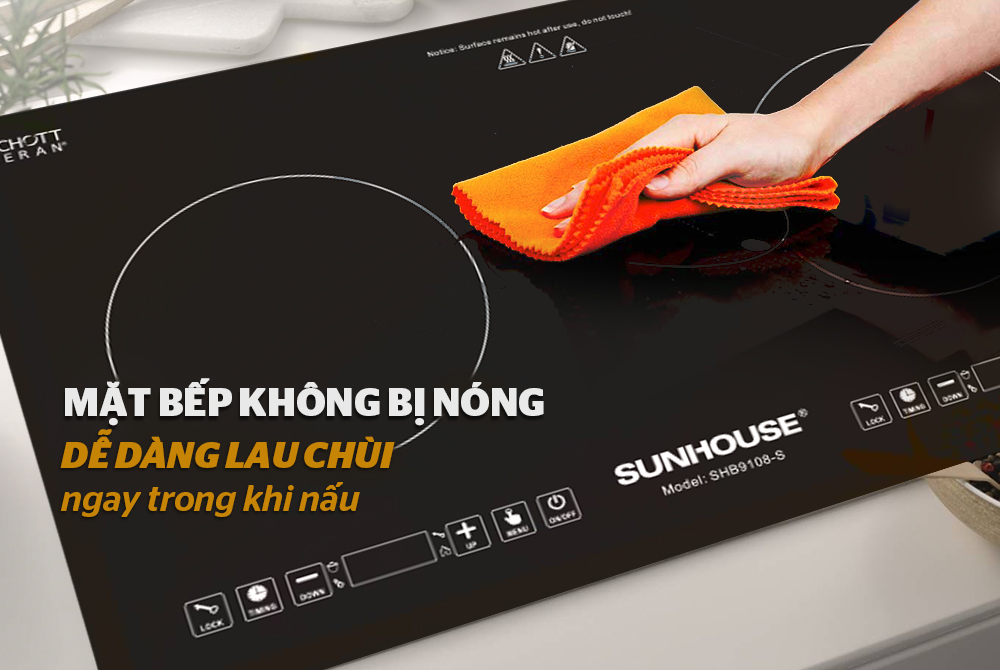 Dễ dàng lau chùi