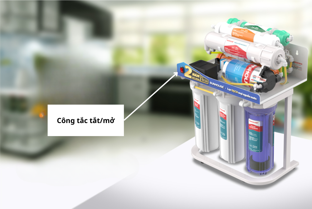 Hoàn tất lắp đặt và khởi động máy để kiểm tra hoạt động