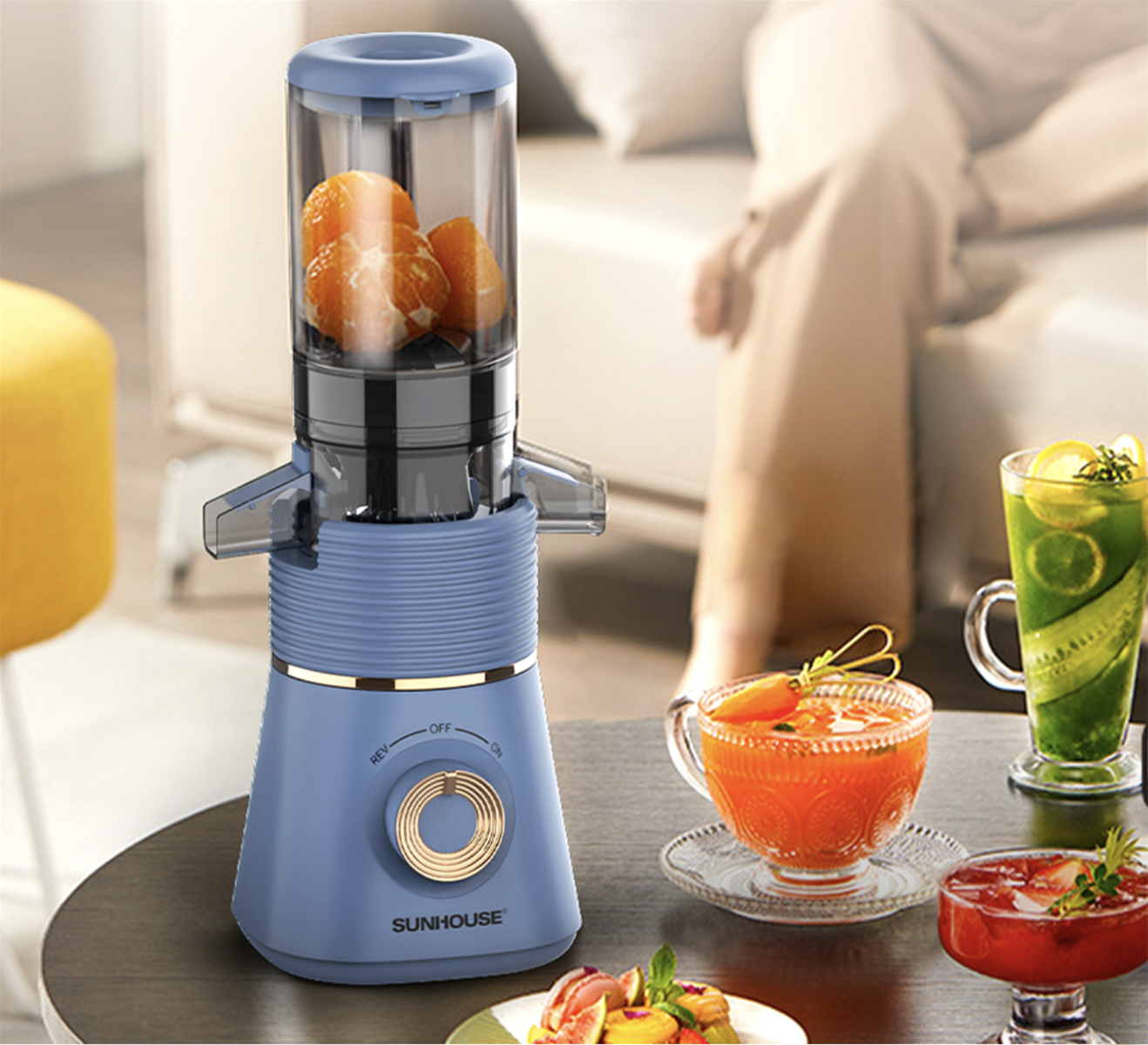 Máy ép chậm Sunhouse