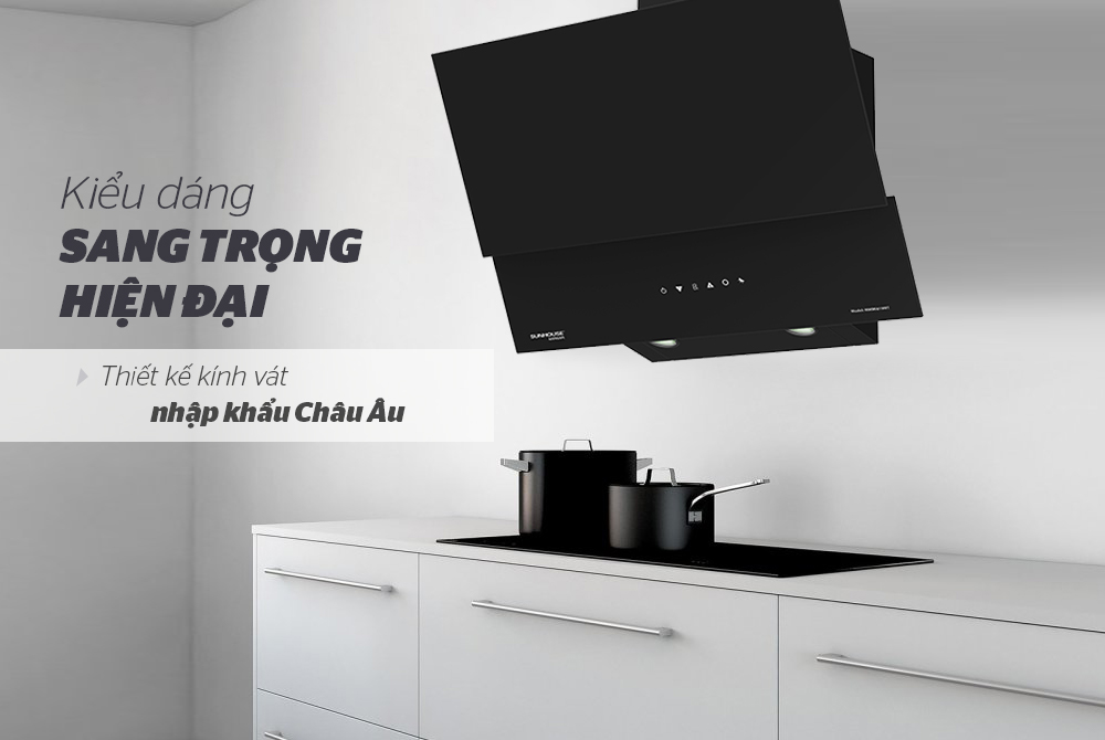 Máy hút mùi lắp dương tủ