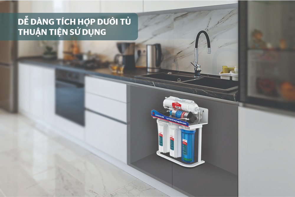 Máy lọc nước âm tủ