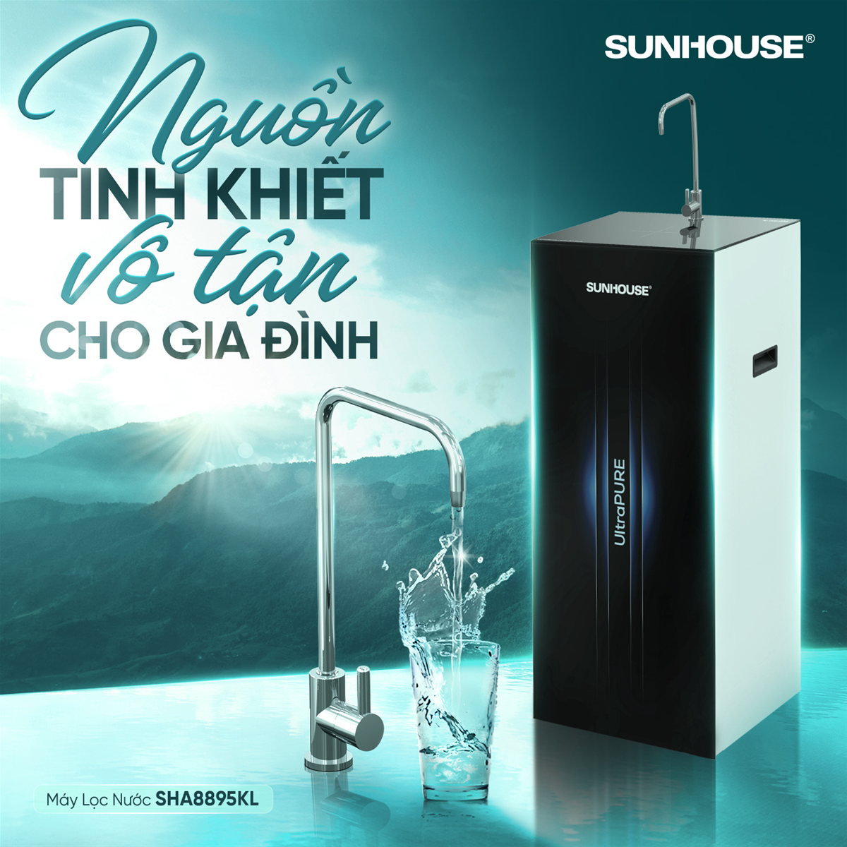 Máy lọc nước phù hợp với gia đình