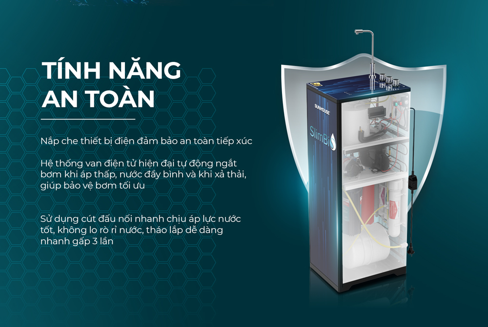 Máy lọc nước RO 10 lõi 