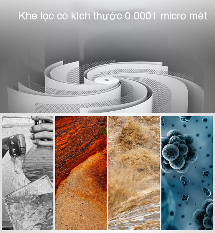 Máy lọc nước RO lọc mới nguồn nước