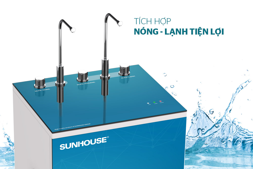 Máy lọc nước tích hợp 3 chế độ