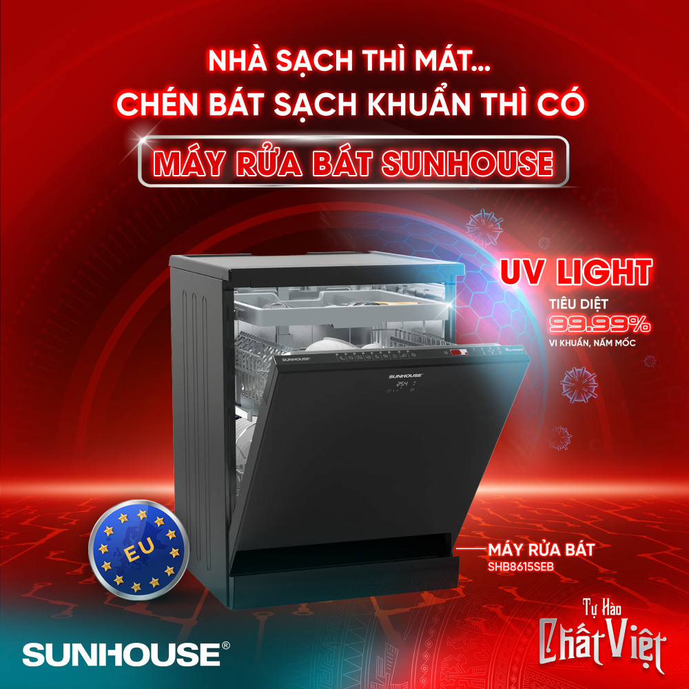 Máy rửa bát Sunhouse