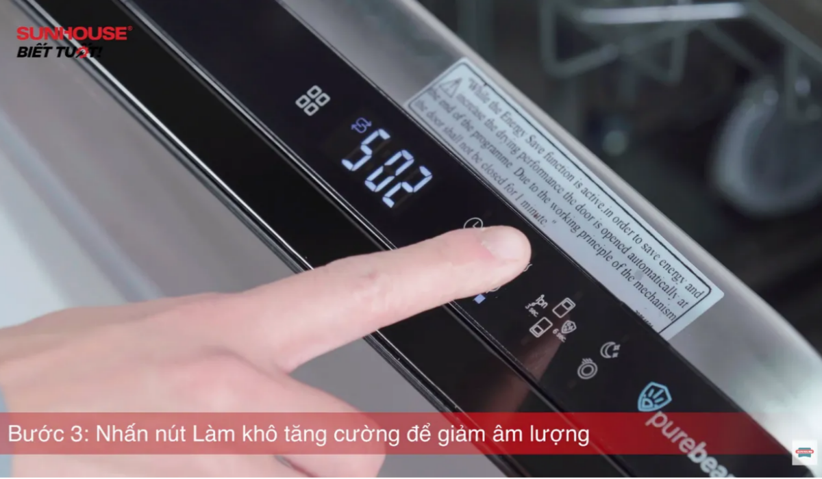 Nút làm khô tăng cường