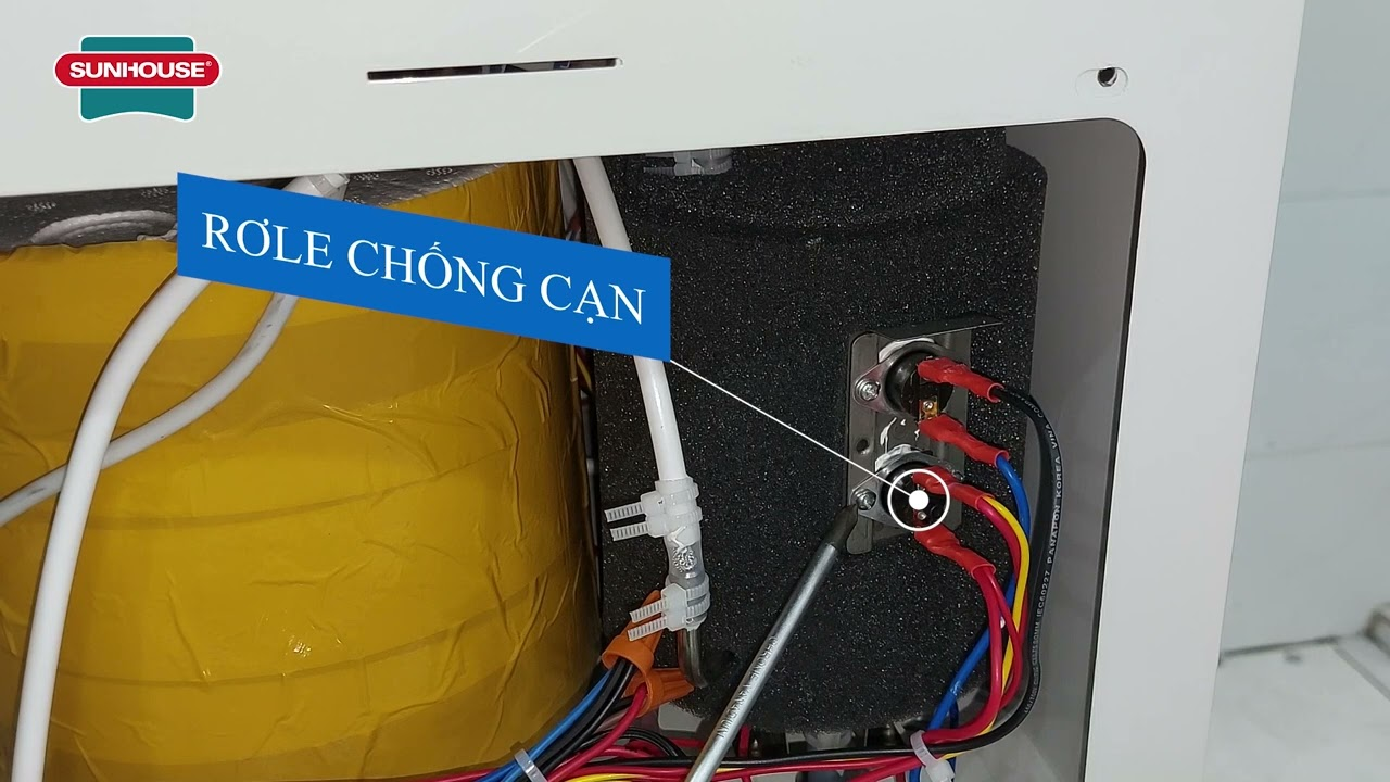 Rơ le chống cạn của máy lọc