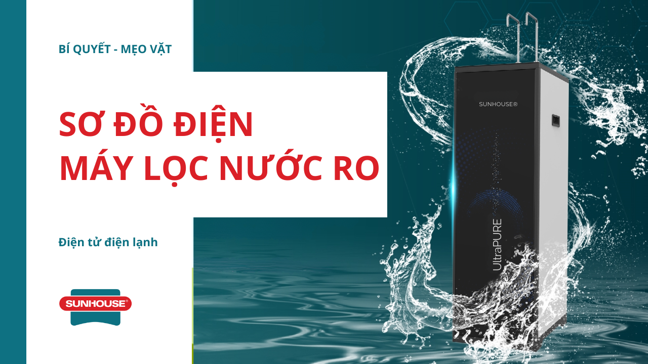 sơ đồ điện máy lọc nước