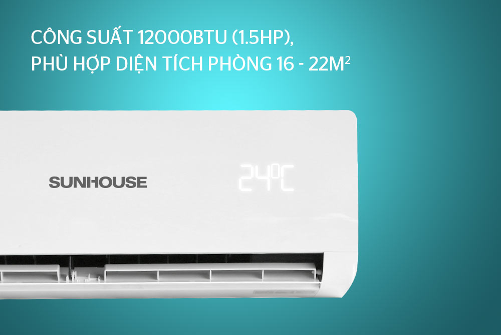 Điều hòa không khí một chiều 12000BTU SUNHOUSE SHR-AW12C120 09