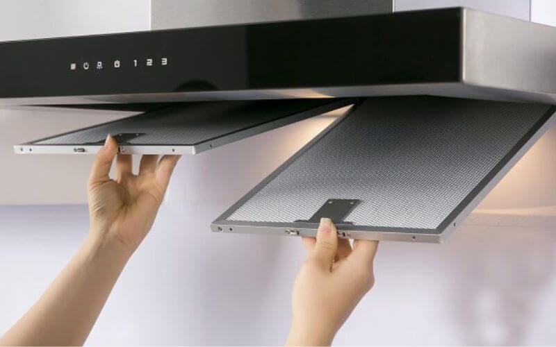 Tháo màng lọc mỡ