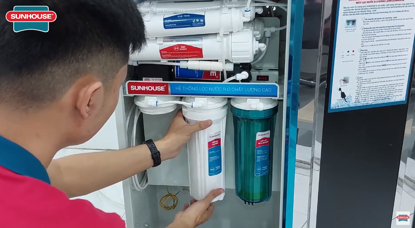 Thay lõi lọc nước