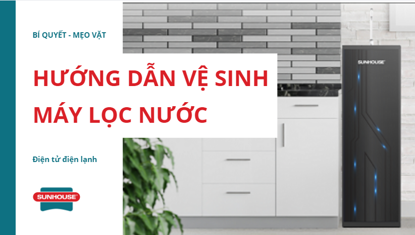 Vệ sinh máy lọc nước