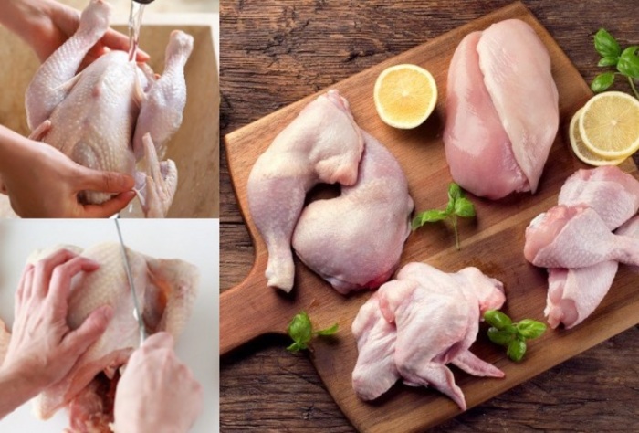 Sơ chế thịt gà theo cách phù hợp với sở thích của gia đình