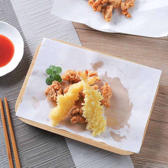 Chỉ nên sử dụng giấy thấm dầu sau khi đã chế biến xong