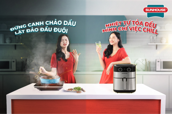 Bạn có thể làm mọi việc trong quá trình nấu ăn, tiết kiệm 25 - 50% thời gian nấu