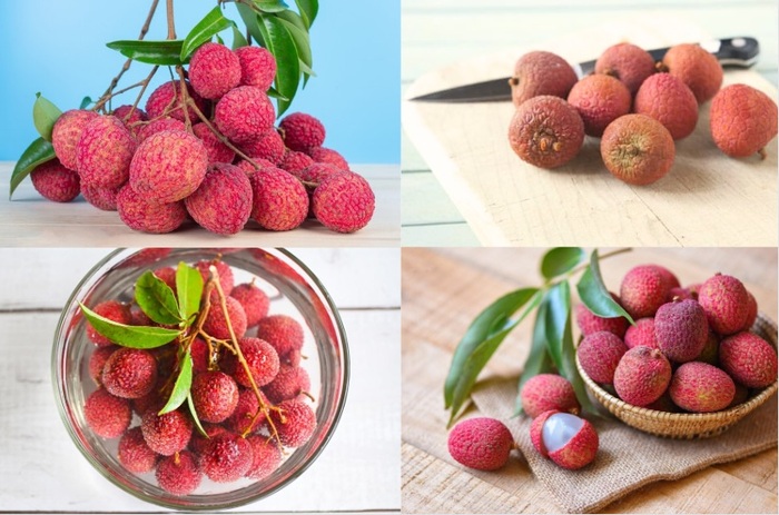 Cắt vải để lại phần cuống khoảng 0,5 cm, sau đó đem đi rửa sạch với nước và để ráo