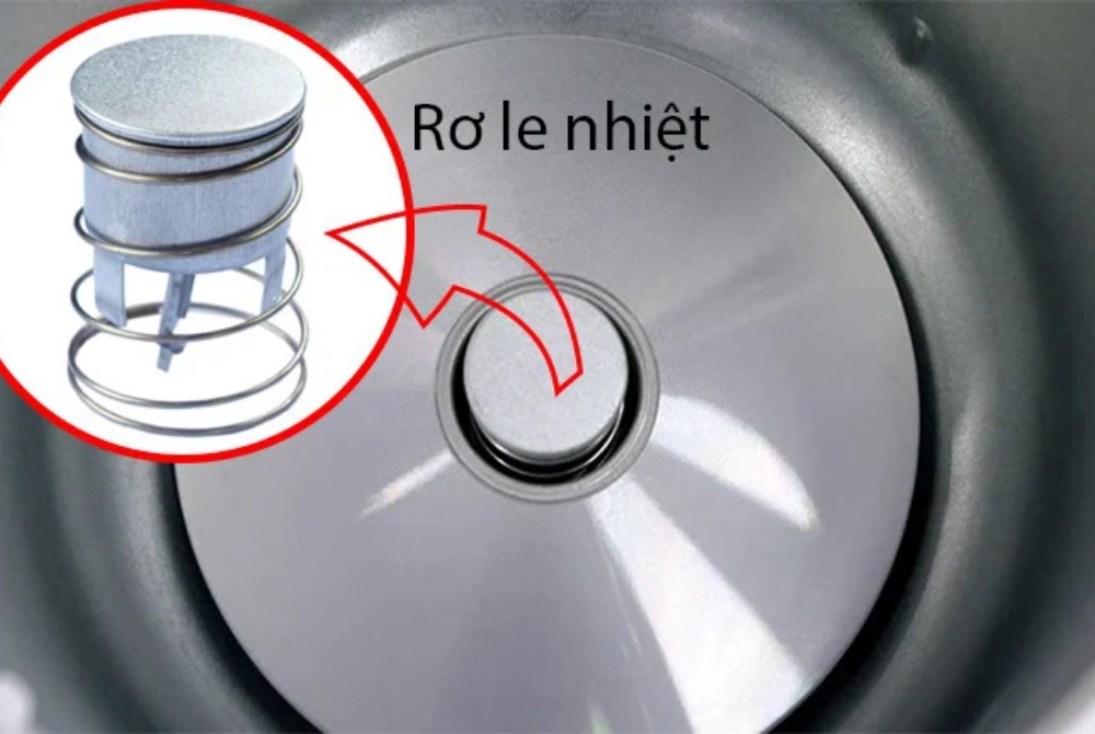 Rơ le nhiệt nồi cơm bị hỏng sẽ khiến xôi bị sống   