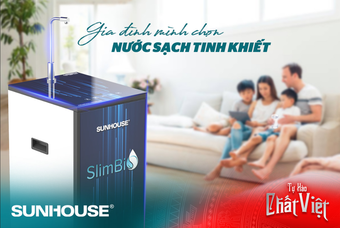 Máy lọc nước RO đáp ứng mọi nhu cầu sử dụng nước đa dạng của gia đình 