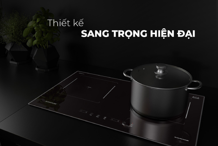 Bếp điện âm hiện đại