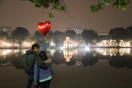 Dự báo thời tiết ngày valentine 14/2/2017