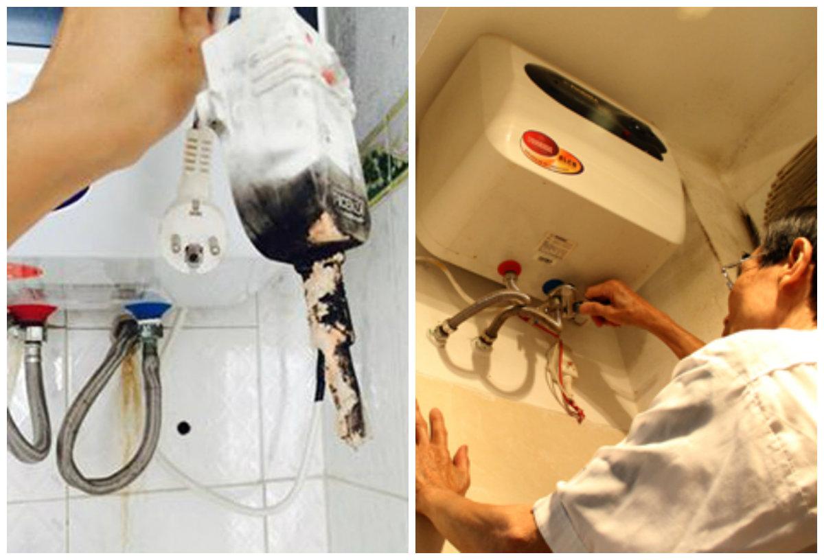 Nguy hiểm khôn lường nếu bật bình nóng lạnh khi tắm 2