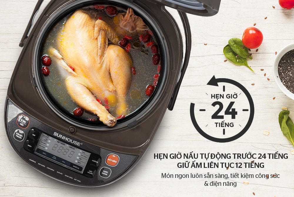 Cách làm 3 món ngon cực đơn giản chỉ với một chiếc nồi cơm điện SUNHOUSE 3