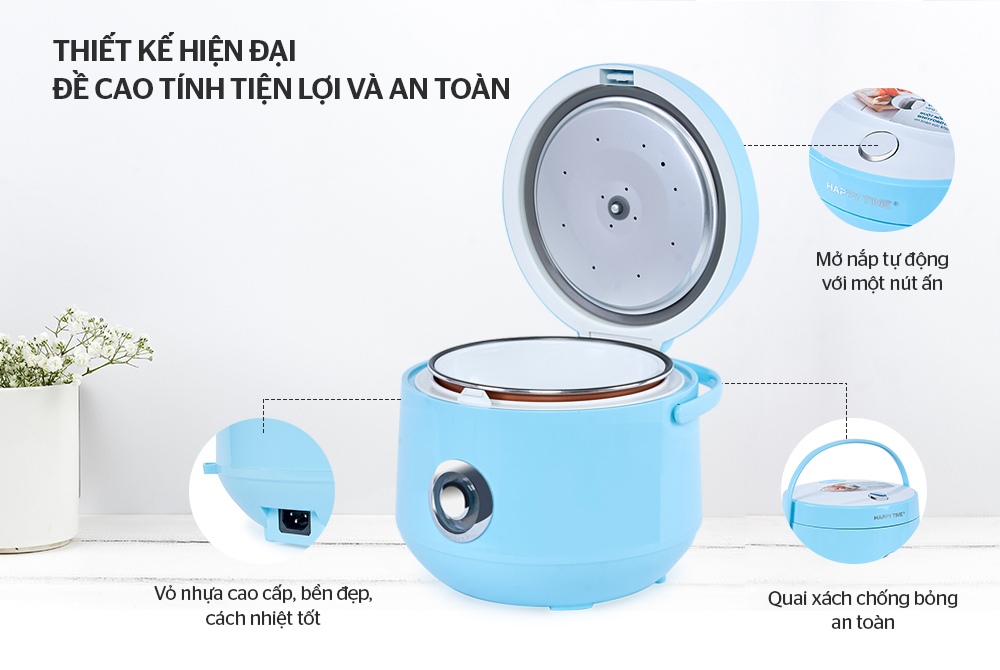 Top 4 nồi cơm điện mini giá rẻ tốt nhất cho sinh viên, người độc thân 6