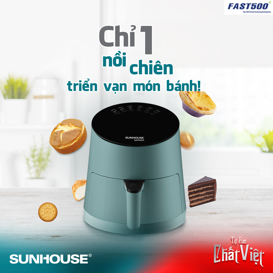 GIẢI ĐÁP THẮC MẮC KHI SỬ DỤNG NỒI CHIÊN KHÔNG DẦU SUNHOUSE 3