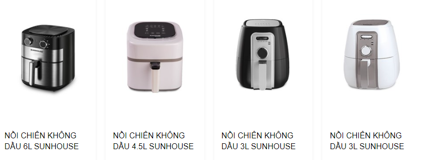 GIẢI ĐÁP THẮC MẮC KHI SỬ DỤNG NỒI CHIÊN KHÔNG DẦU SUNHOUSE 4