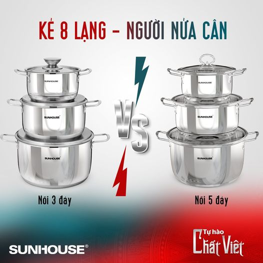 BẬT MÍ LÝ DO KHIẾN BỘ NỒI INOX SUNHOUSE ĐƯỢC NHIỀU BÀ NỘI TRỢ ƯA DÙNG 5