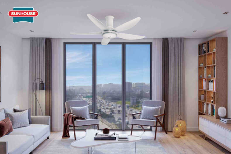 Chọn kích thước quạt trần phù hợp với từng không gian sống