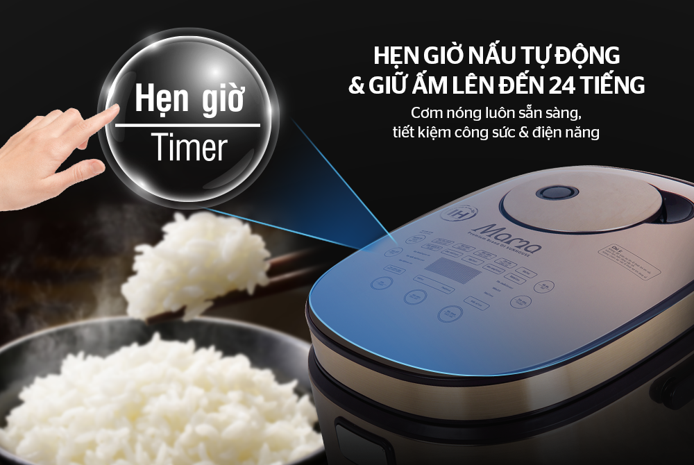 Nồi cơm điện đa dạng tính năng
