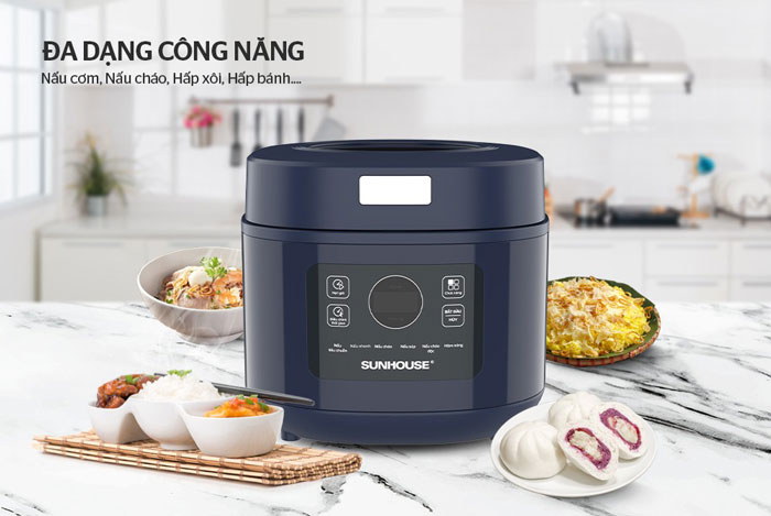 Nồi cơm điện tử nhận được sự yêu thích của các chị em nội trợ chính bởi tính năng đa dạng, cơm mềm dẻo và các chế độ khác nhau phù hợp mọi nhu cầu