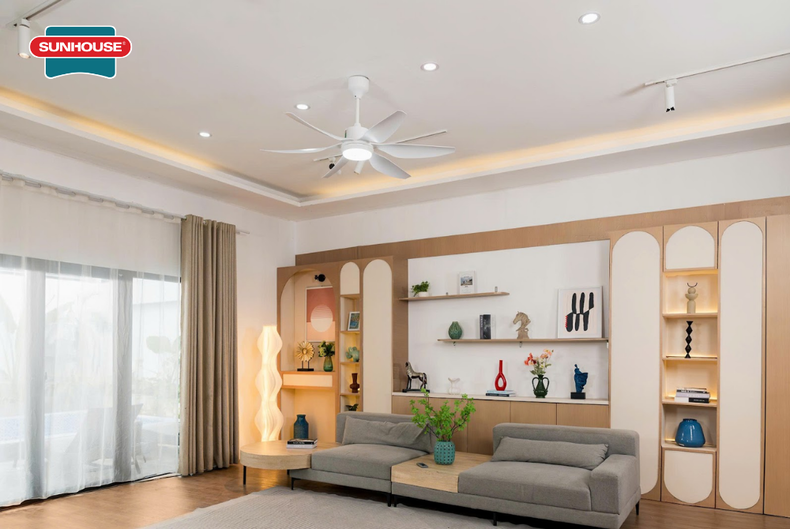 Bạn cần cho quạt chạy ở tốc độ cao nhất trong vài phút để kiểm tra mức độ hoàn thiện của quạt