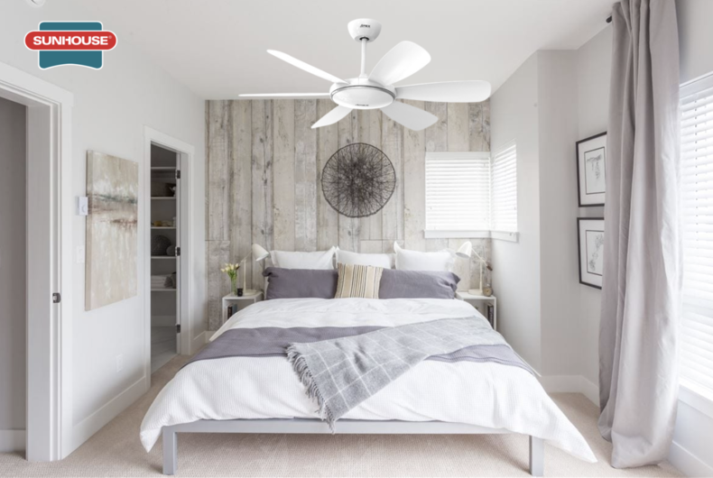 Quạt trần có đèn trang trí phù hợp sử dụng với nhiều không gian khác nhau